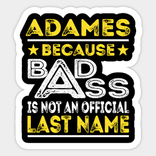 ADAMES Sticker